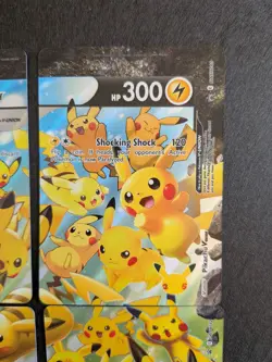 Pikachu V-Union Full Art Holo SWSH139-142 Celebrations Pokemon Promo 2023 NM - Image 3