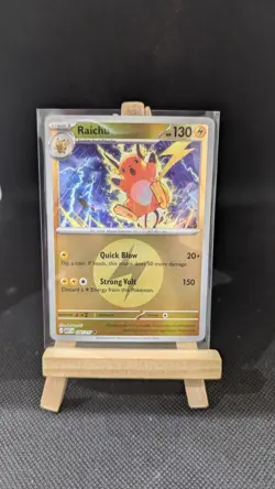 Pokemon TCG Ascended Heroes Raichu 056/217 Electric Energy Reverse Holo - Image 1