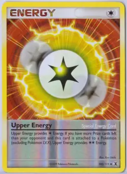 Upper Energy - 102/111 - Reverse Holo - Platinum: Rising Rivals - Pokemon - HP - Image 1