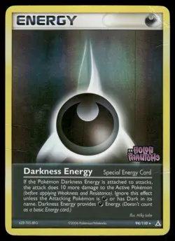 2006 Pokemon Darkness Energy Rare Holon Phantoms 94/110 Reverse Holo DMG - Image 1