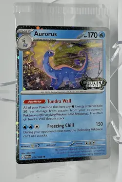 Aurorus Perfect Order - Stamped Promo Barnes and Noble - Pokemon TCG - Sealed! - Image 1