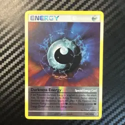 Pokemon Darkness Energy (129/141) Secret Wonders LP REVERSE HOLO - Image 1
