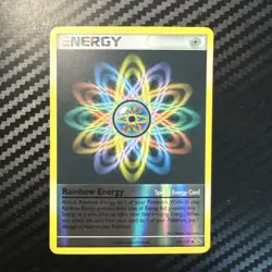 Rainbow Energy 121/127 LP Uncommon Reverse Holo Platinum 2009 Pokemon TCG - Image 1