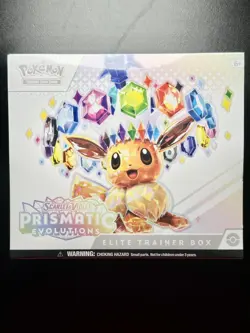 Pokemon Prismatic Evolutions Elite Trainer Box ETB New Factory Sealed - Image 1