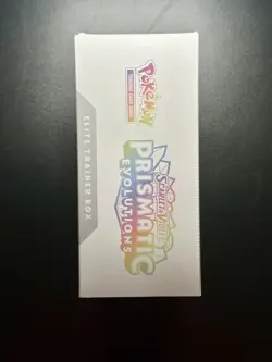 Pokemon Prismatic Evolutions Elite Trainer Box ETB New Factory Sealed - Image 4