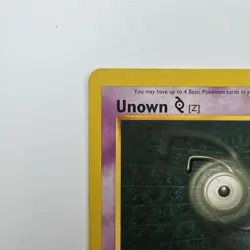 Pokemon TCG Unown Z 60/105 Neo Destiny Uncommon LP - Image 2