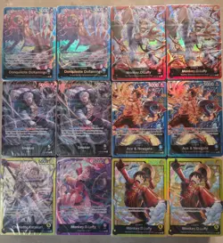 One Piece CCG Factory Sealed Starter Deck Mixed Lot (ST - Image 1