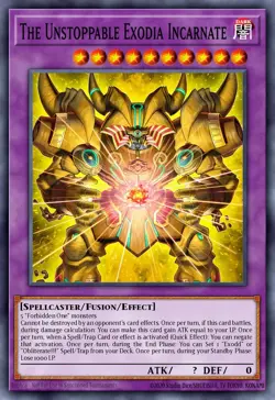 MP25-EN008 The Unstoppable Exodia Incarnate Starlight Rare YuGiOh Preorder - Image 1