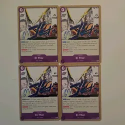 Bandai One Piece El Thor OP15-075 Sky Island x4 Event English Playset NM Purple - Image 1