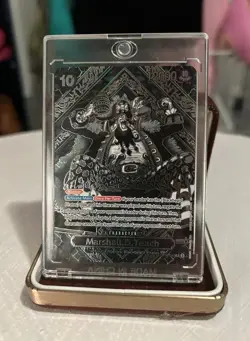 Bandai One Piece CCG Marshall D. Teach OP09-093 Special Foil Blocker Character - Image 1