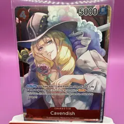 Cavendish - Box Topper - OP01-008 - Romance Dawn - One Piece TCG - Image 1