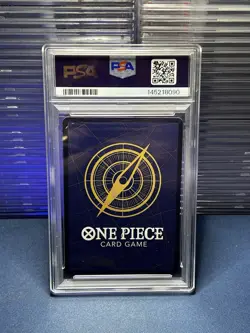 PSA 10 Gem Mint Gol D. Roger One Piece Op09 #118 Alternate Art Sec Foil English - Image 2