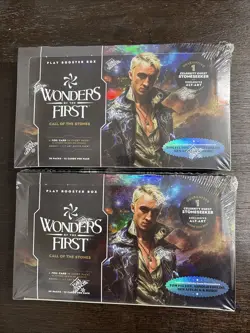 Wonders of the First Call of the Stones Play Booster Boxes- 2 Boxes Sealed - Image 1