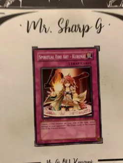 SPIRITUAL FIRE ART - KURENAI - 1st EDITION CRV-EN052 ENGLISH Yu-Gi-Oh! CARD 2005 - Image 2