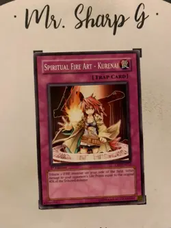 SPIRITUAL FIRE ART - KURENAI - 1st EDITION CRV-EN052 ENGLISH Yu-Gi-Oh! CARD 2005 - Image 3