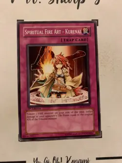 SPIRITUAL FIRE ART - KURENAI - 1st EDITION CRV-EN052 ENGLISH Yu-Gi-Oh! CARD 2005 - Image 4