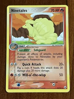 Ninetales 22/101 Non Holo EX Hidden Legends Pokemon TCG - Image 1