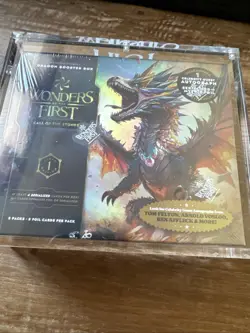 Wonders Of The First Limited Edition Dragon Booster Box Sealed In Acrylic Box - Image 1