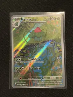 Pokemon TCG Ivysaur Scarlet & Violet 151 Card 167/165 English Edition - Image 1