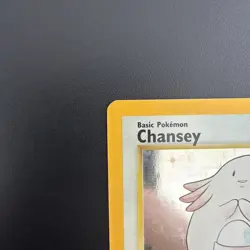 Chansey - 3/102 - Pokemon Base Set Unlimited Holo Rare Card WOTC - Image 2