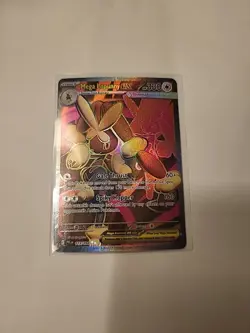 Pokemon TCG Mega Lopunny Ex 115/094 Phantasmal Flames Ultra Rare NM Card - Image 1