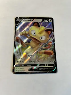 Meowth V SWSH004 SWSH: Sword & Shield Promo Cards Holo - Image 1