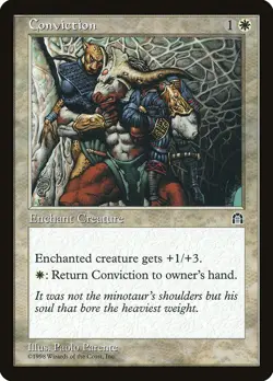 Stronghold Conviction MTG Magic the Gathering NM - Image 1