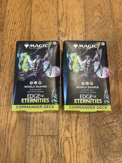 Magic the Gathering Deck Commander Decks Edge of Eternities MTG Set of 2 - Image 1