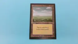PLAINS ( C DARK ) COLLECTORS' EDITION CE MAGIC MTG UNPLAYED MINT - Image 1