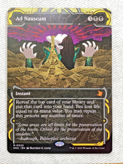 Ad Nauseam - Mystical Archives - Secrets of Strixhaven - MtG - NM - Image 1