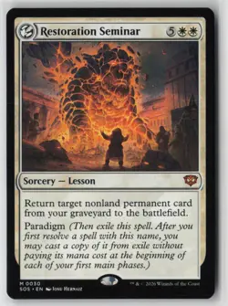 Restoration Seminar 30 Mythic Secrets of Strixhaven Near Mint - Image 1