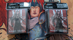 Official Magic the Gathering Final Fantasy Sephiroth, Fabled SOLDIER Art Sleeves - Image 4