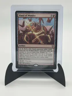 Wand of Wonder Commander Legends: Battle for Baldur's Gate Regular Rare Mtg - Image 1