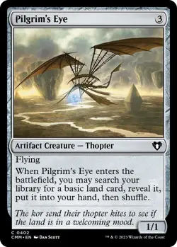 Pilgrim's Eye 0402 - FOIL - NM - Commander Masters MTG - Image 1