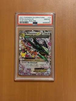 Carte Pokemon : M Rayquaza EX 76/108 Celebrations 25 ans Francaise PSA 10 - Image 1