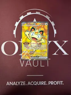 Meowth ex 107/088 Full Art Ultra Rare Holo - Pokemon Perfect Order - English - Image 1