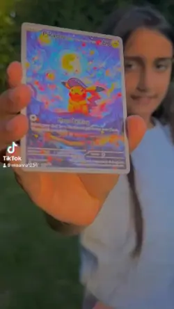 SALE! | Pikachu With The Starry Night | Van Gogh Pokemon Cards | #24 | Read Des. - Image 5