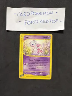 Pokemon Card Mew 55/165 - No Holo-Eng-Exc! - Image 1