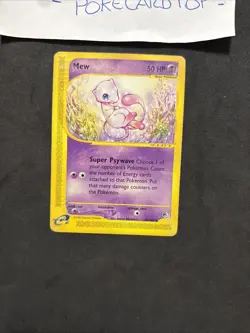 Pokemon Card Mew 55/165 - No Holo-Eng-Exc! - Image 3