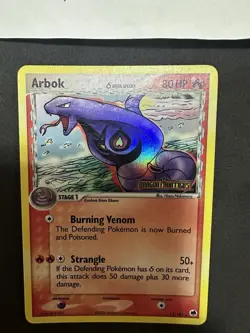 Pokemon Card Arbok 13/101 Rare Dragon Frontiers Reverse Holo Exc - Image 2