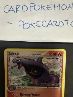 Pokemon Card Arbok 13/101 Rare Dragon Frontiers Reverse Holo Exc - Image 3