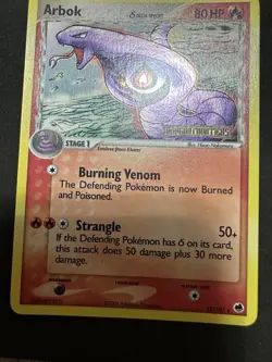 Pokemon Card Arbok 13/101 Rare Dragon Frontiers Reverse Holo Exc - Image 4