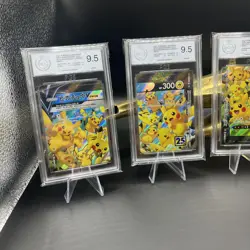 🔥 Pikachu V-Union 25th Anniversary Set PGS 9.5 4 Karten Pokemon Japanese ⭐ - Image 2