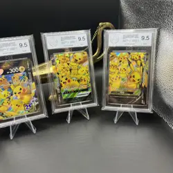 🔥 Pikachu V-Union 25th Anniversary Set PGS 9.5 4 Karten Pokemon Japanese ⭐ - Image 3