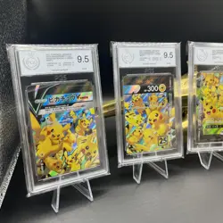 🔥 Pikachu V-Union 25th Anniversary Set PGS 9.5 4 Karten Pokemon Japanese ⭐ - Image 5