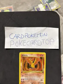 Pokemon Card MOLTRES 27/62 1ST- Fossil - Ita-No Holo-Exc! - Image 2