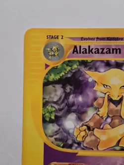 Pokemon TCG Alakazam Expedition Base Set 33/165 Regular Rare CardB - Image 2