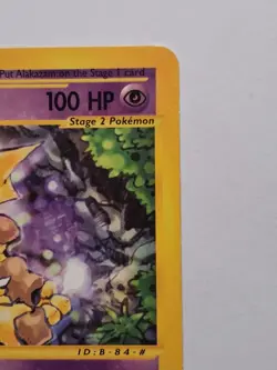 Pokemon TCG Alakazam Expedition Base Set 33/165 Regular Rare CardB - Image 3