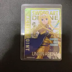 UNION ARENA SAO Alice AP Action Point SR Trading Card - Image 1