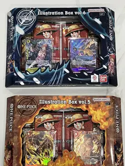 One Piece TCG Illustration Box Vol.5 Vol.6 Bundle English Version Sealed OP13 - Image 5